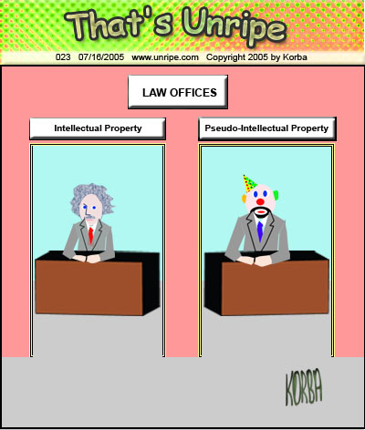 cartoon 23, pseudo-intellectual property
